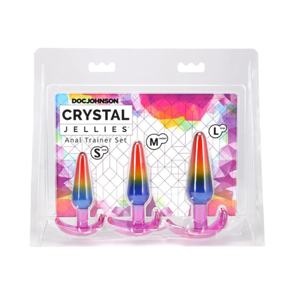 Crystal Jellies Anal Trainer Set S/M/L - House of Vices