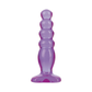 Purple beaded silicone personal massager with flared base, House of Vices wellness product