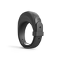 Black silicone vibrating wellness ring from House of Vices, adjustable with sleek design