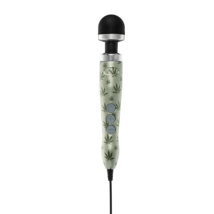 DoxyDieCast3WandPlug-InWandMassager-CannabisPrint - House of Vices 