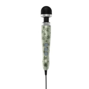 DoxyDieCast3WandPlug-InWandMassager-CannabisPrint - House of Vices 
