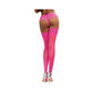DreamgirlSheerNylonThigh-HighStockingsWithLaceTopPinkO_S - House of Vices 