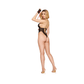 Dreamgirl Lace Split Crotch Teddy and Restraints - House of Vices