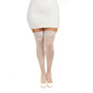 Dreamgirl_Plus-Size_Sheer_Thigh-High_Stockings_with_Silicone_Lace_Top_White_Queen1 - House of Vices 