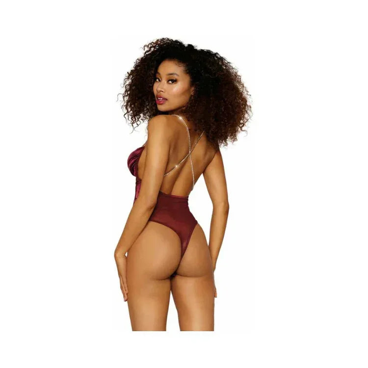 Dreamgirl Satin Teddy Bodysuit - House of Vices 