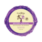 Ylang ylang lavender bath fizzer wrapped in purple foil, aphrodisiac-infused, 36g