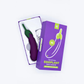Eggplant-shaped XL emoji wellness toy in purple box, House of Vices premium store product
