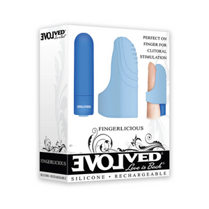 Evolved Fingerlicious Rechargeable Silicone Finger Vibrator