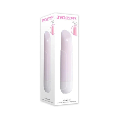 Evolved Shine On Glowing Pink Vibrating Bullet - House of Vices