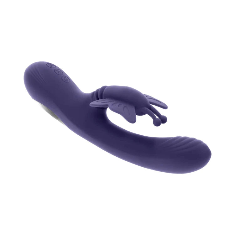 Evolved Wings Of Frenzy Thrusting Butterfly Dual Stimulator - House of Vices