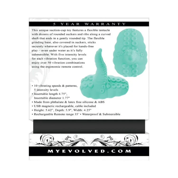 Evolved_Tentacle_Grinder_Rechargeable_Vibrating_Grinding_Silicone_Teal6 - House of Vices 