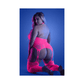 Fantasy Lingerie Glow Captivating High Neck Halter Bodystocking & G-String Set - House of Vices