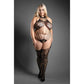 FantasyLingerieSheerDeclarationCrotchlessStrappyLaceKnitTeddyBodystocking5 - House of Vices 