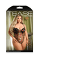 FantasyLingerieTeaseStevieFloralEmbroideredMeshBodysuitBlackXL_2XL - House of Vices 