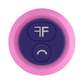 Close-up of pink and purple FemmeFunn Sormi Bullet button, premium wellness store product