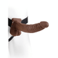 Fetish Fantasy Series Hollow Strap-On Dildo with Balls and Stretchy Harness - House of Vices 