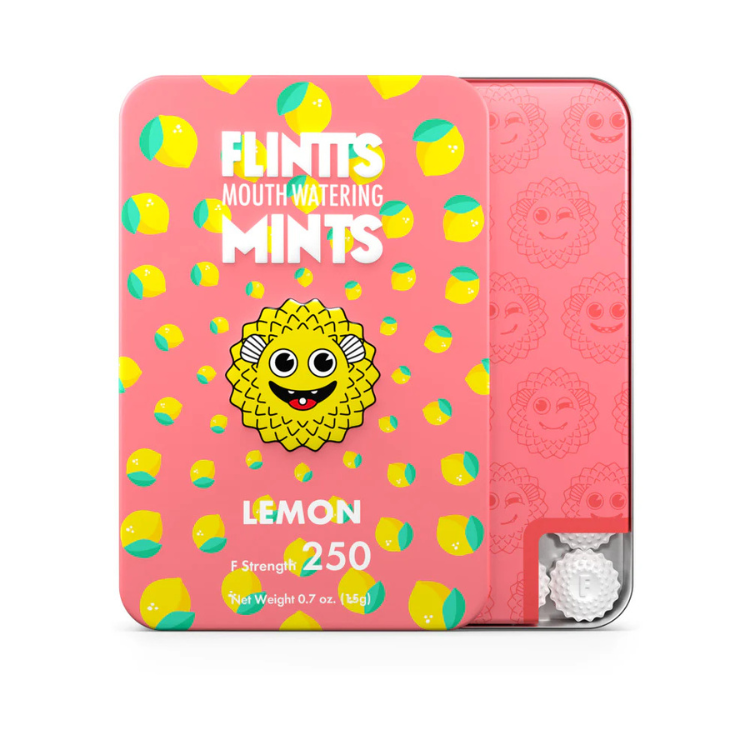 Flintts Mints Lemon F Strength 250 - House of Vices 