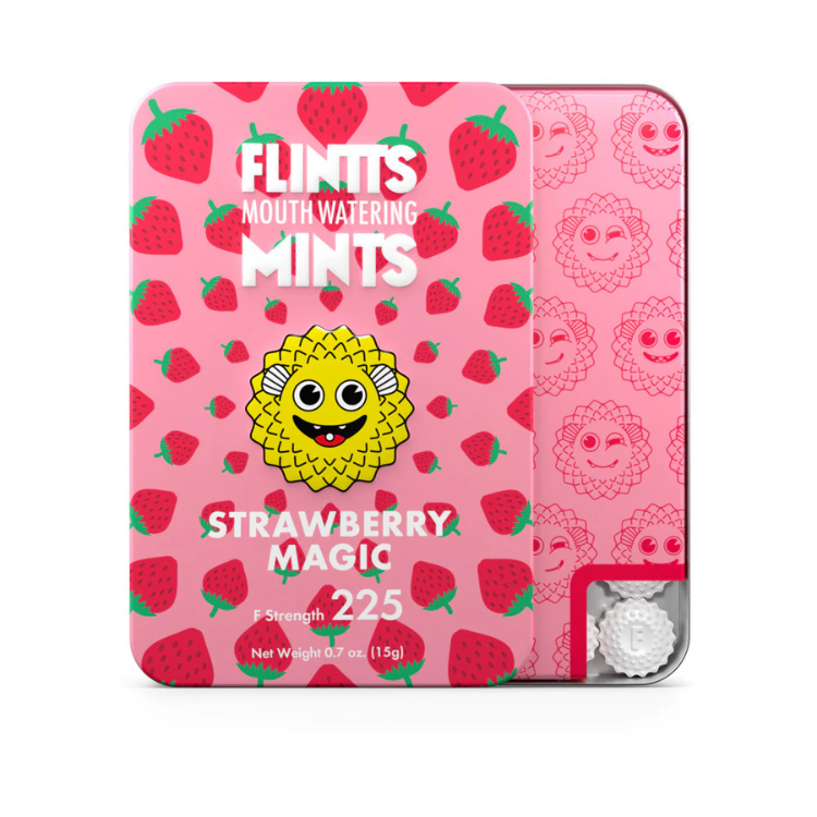 Flintts Mints Strawberry Magic F Strength 225  - House of Vices 