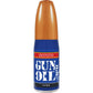 GUN OIL H2O water-based lubricant 2oz bottle with blue label and copper cap