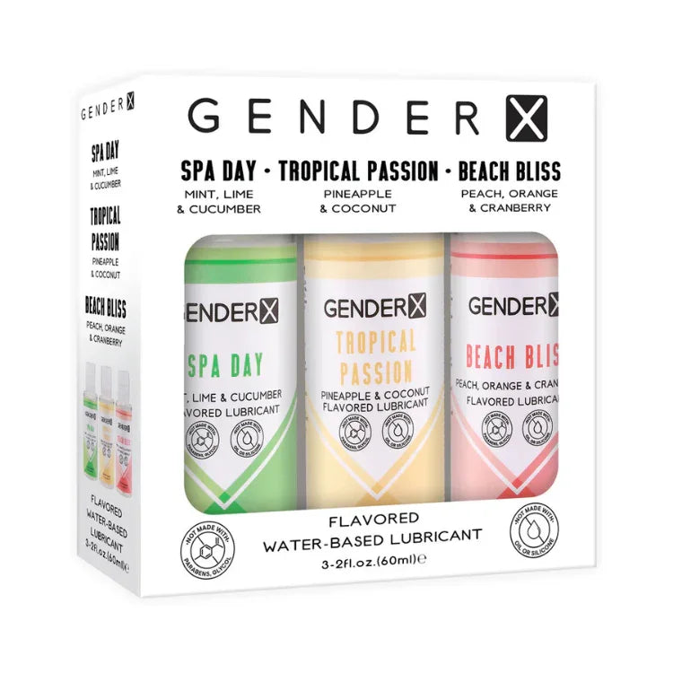 GenderXFlavoredLubeTravel3-Pack3 - House of Vices 