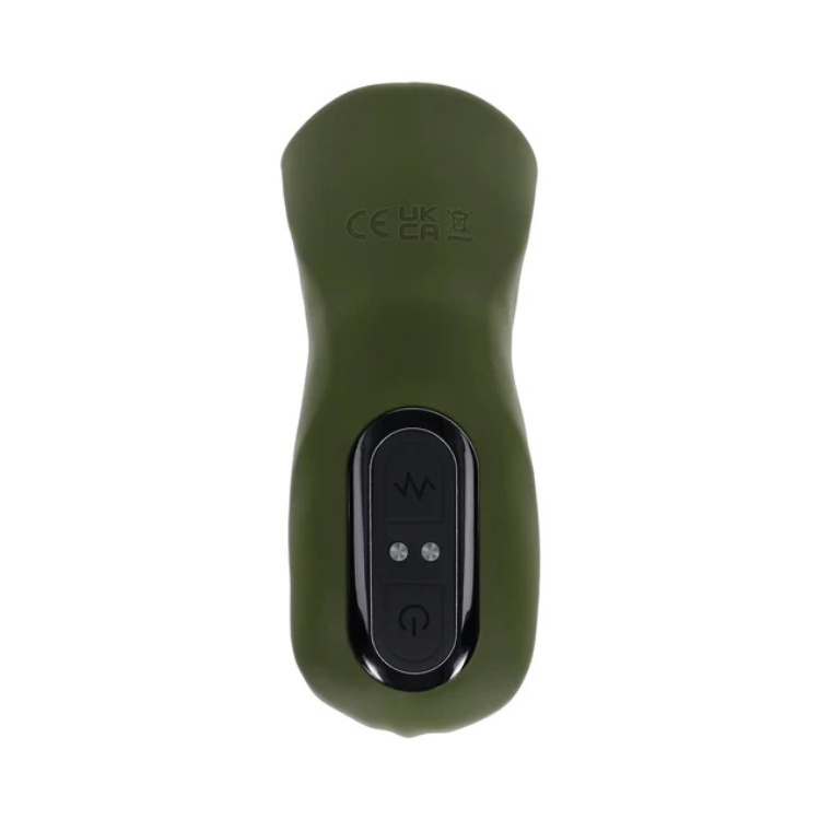 The Hunk Vibrator Green Thruster with Remote - House of Vices 