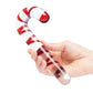 Glas Candy Cane Dream 7.5 in. Glass Dildo - House of Vices