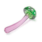 Glas Magic Mushroom Dildo 7.5 in. Glass Dildo - House of Vices 