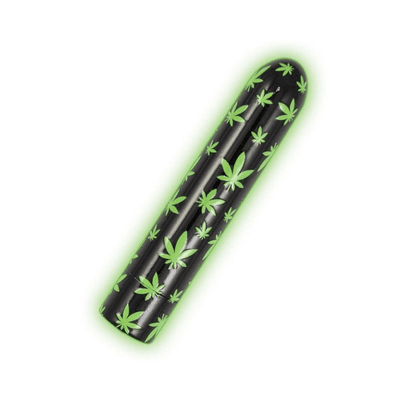 GlowVibes-PocketHighRechargeable-Bullet-Glow-in-The-Dark-Black - House of Vices 