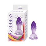 Goddess Remote Control Rotating Jewel Butt Plug - House of Vices 