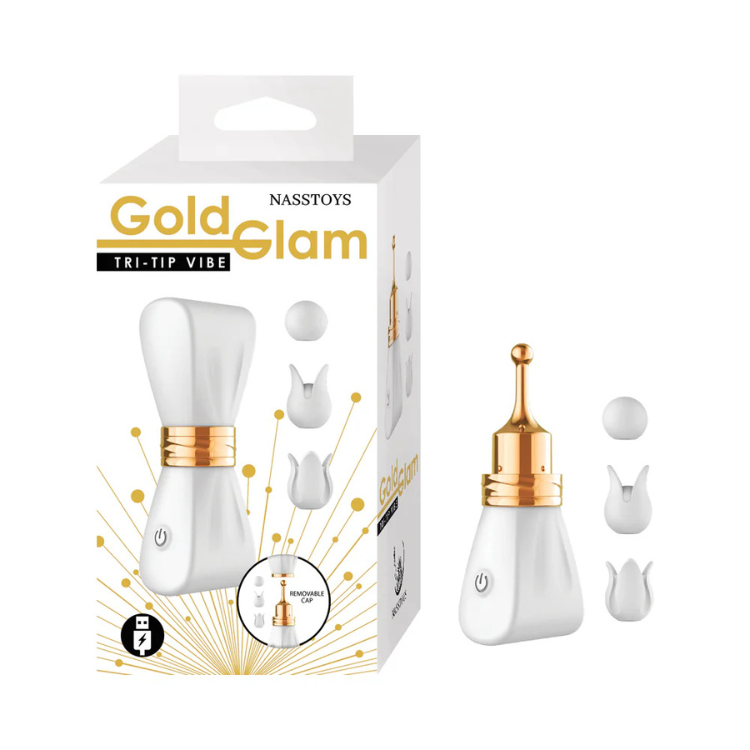 Gold Glam Tri-Tip Vibe - House of Vices 