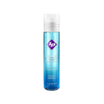 ID Glide water-based lubricant 1 fl oz bottle with flip cap on white background