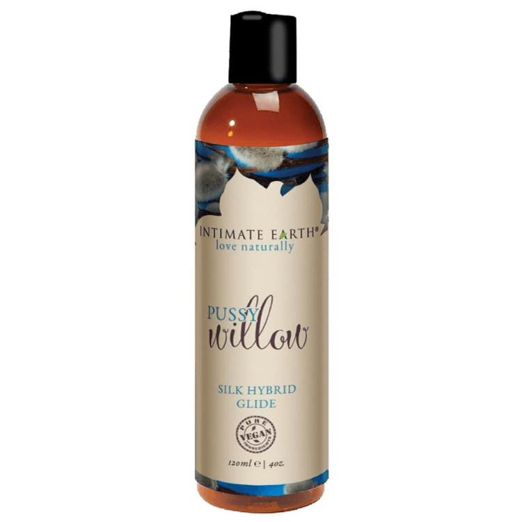 IntimateEarthPussyWillowSilkHybridGlideLubricant5oz - House of Vices 