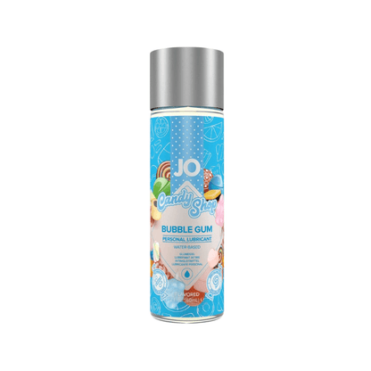 JO-H2O-Water-Based-Flavored-Lubricant-Candy-Shop-Bubble-Gum-2oz - House of Vices 