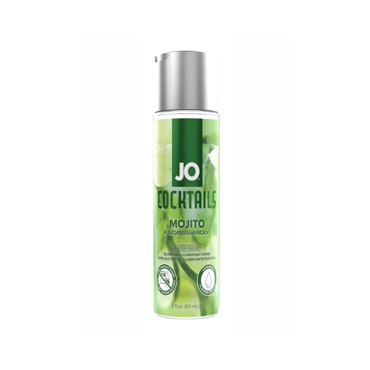 JO-H2O-Water-Based-Flavored-Lubricant-Cocktails-Mojito-2oz - House of Vices 