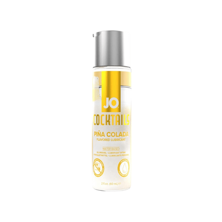 JO-H2O-Water-Based-Flavored-Lubricant-Cocktails-Pina-Colada-2oz - House of Vices 