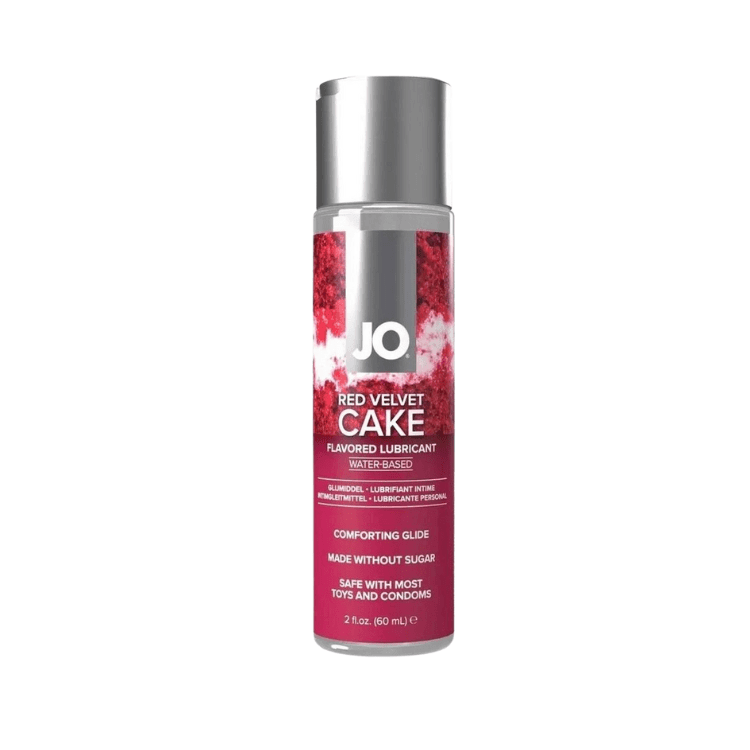JO-H2O-Water-Based-Flavored-Lubricant-Red-Velvet-Cake-2oz - House of Vices 