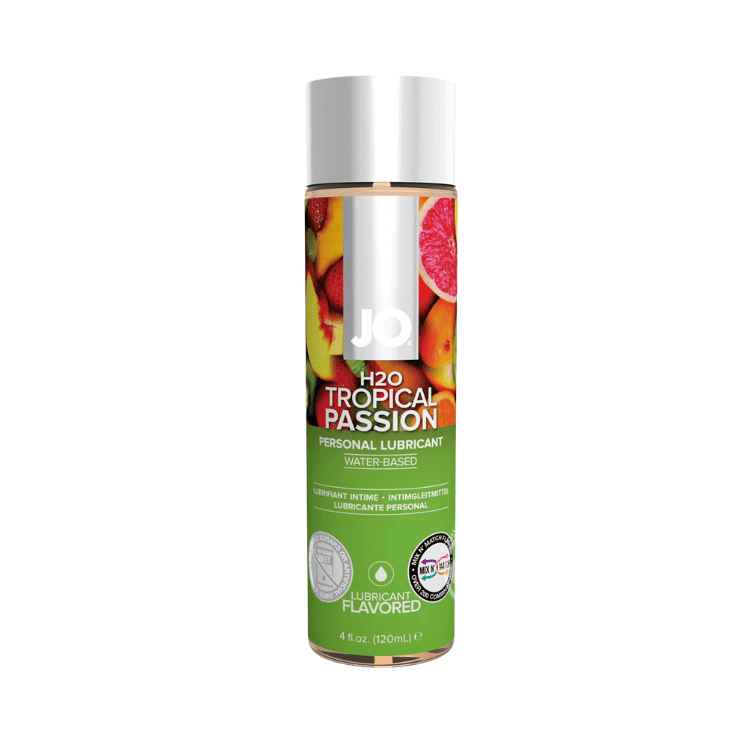 JO-H2O-Water-Based-Flavored-Lubricant-Tropical-Passion-4ozJO-H2O-Water-Based-Flavored-Lubricant-Tropical-Passion-4oz - House of Vices 