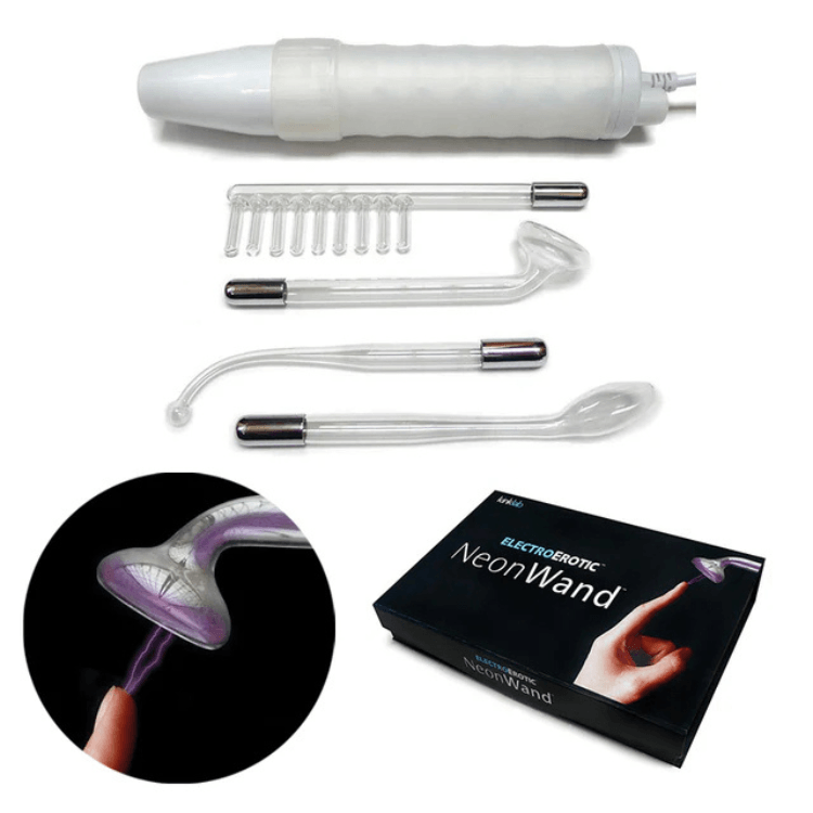KinkLab Neon Wand Electrosex Kit - House of Vices