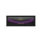 Purple dual-ended vibrator in elegant black box packaging