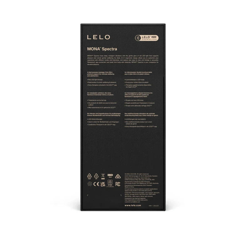 LELO Mona Spectra Massager (LELO APP) - House of Vices
