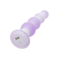 Lavender Haze Beaded Curved Rechargeable Silicone Probe - House of Vices