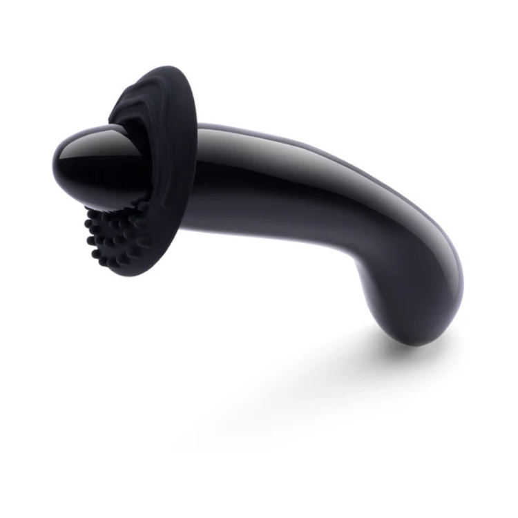 Le Wand Crystal G Wand Black Obsidian Dildo - House of Vices 