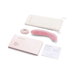 Le Wand Crystal G Wand Pink Quartz Dildo