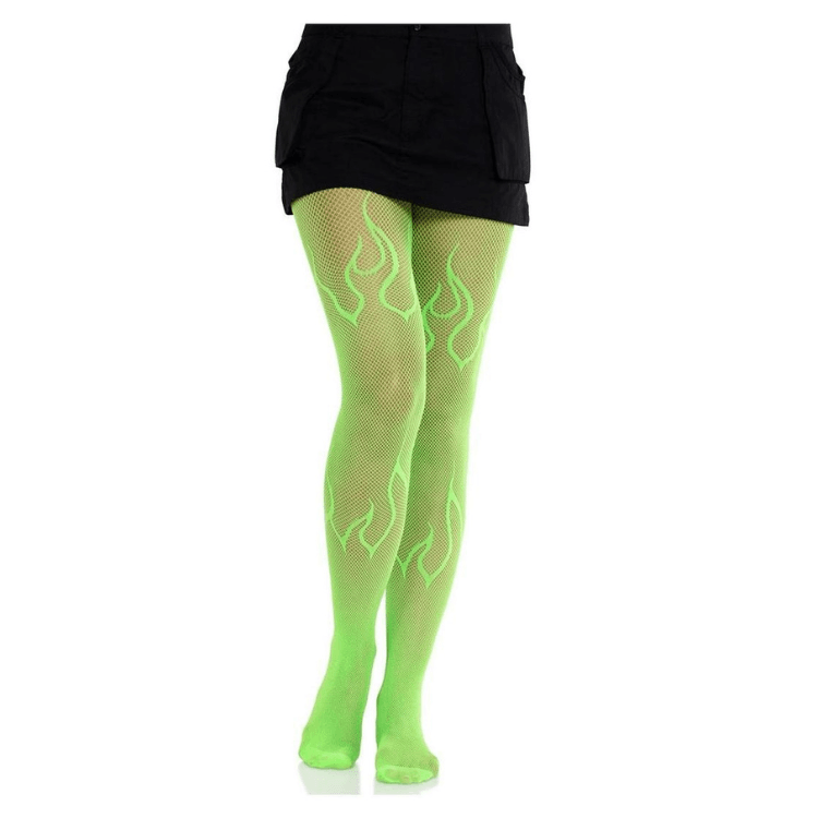 LegAvenueFlameNetTights-NeonGreen1 - House of Vices 