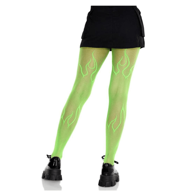 LegAvenueFlameNetTights-NeonGreen2 - House of Vices 