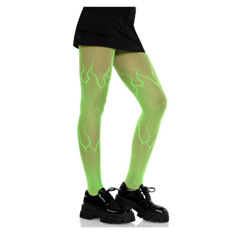 LegAvenueFlameNetTights-NeonGreen3 - House of Vices 