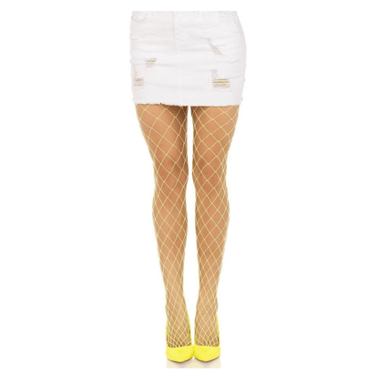 Leg_Avenue_Spandex_Diamond_Panty_Hose_yellow - House of Vices 