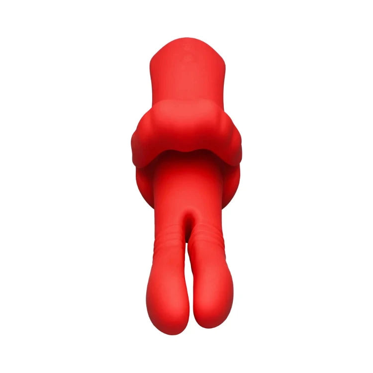 Lickgasm Double Thrusting Silicone Vibrator - House of Vices