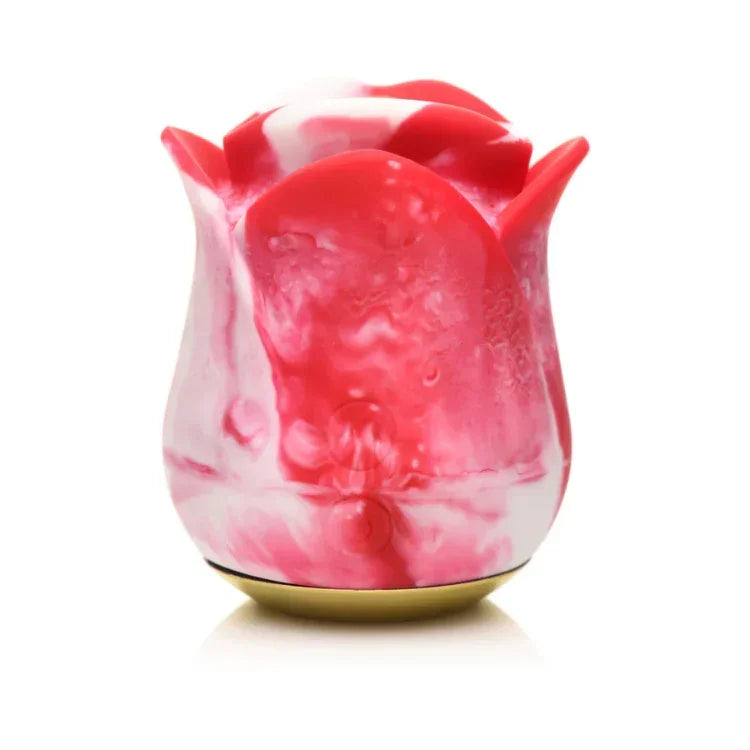 Lickgasm Kissing & Vibrating Rose Clitoral Stimulator - House of Vices 