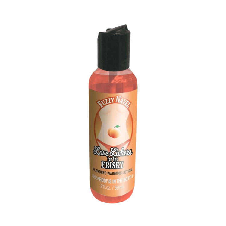 Love-Lickers-Warming-Massage-Oil-2oz-Fuzzy-Navel - House of Vices 